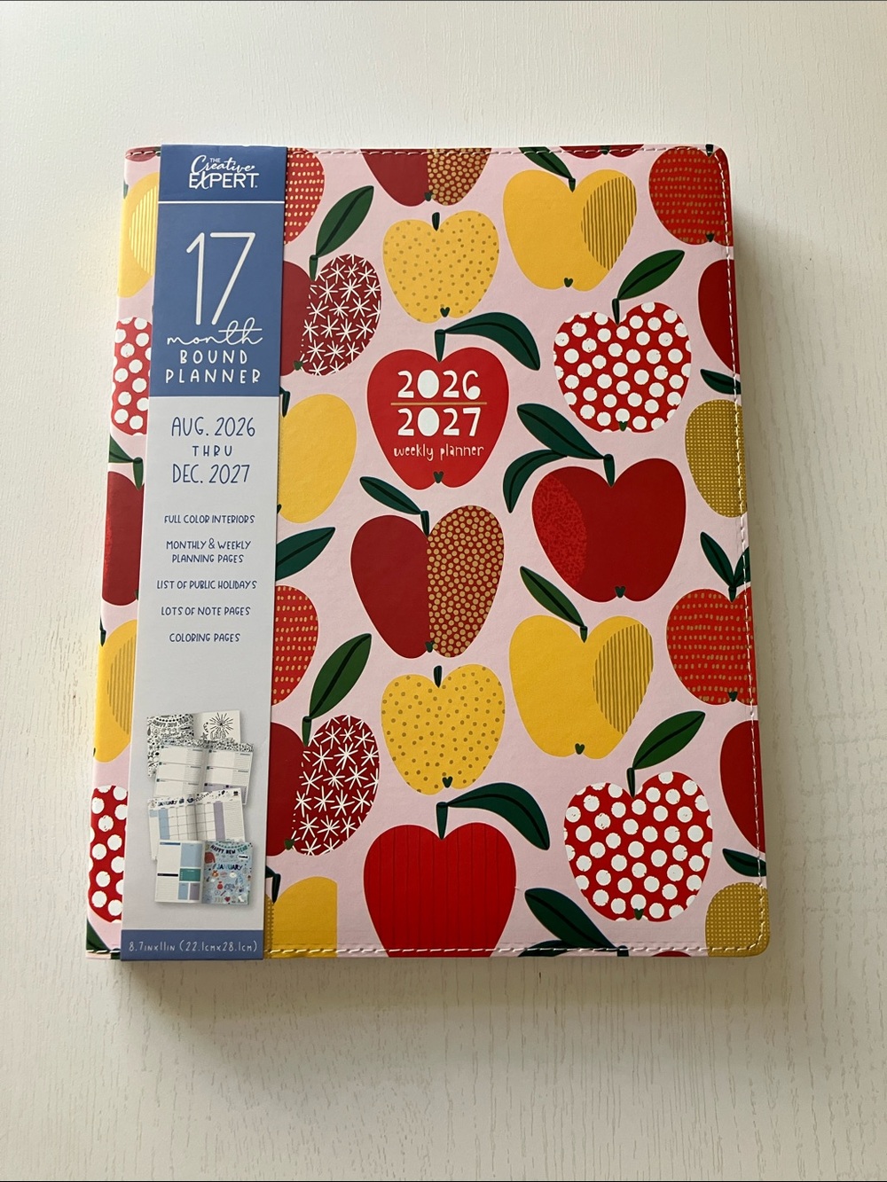 The Creative Expert 17 Month Bound Planner August 2026 - December 2027 (NWT)